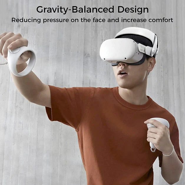 Sungale Head Strap for Oculus Quest 2 with Adjustable Elite Strap Replacement - Image 3