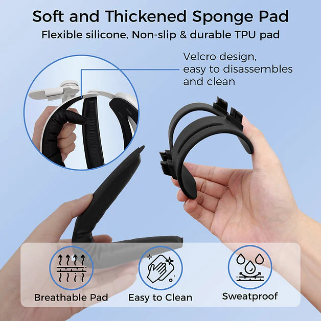 Sungale Head Strap for Oculus Quest 2 with Adjustable Elite Strap Replacement - Image 4