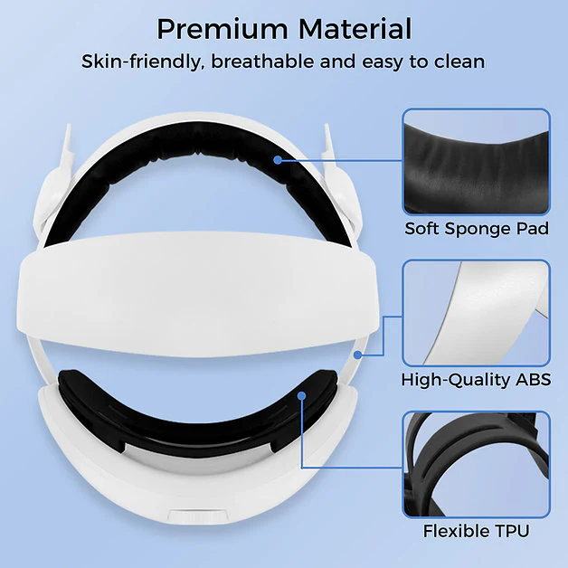 Sungale Head Strap for Oculus Quest 2 with Adjustable Elite Strap Replacement - Image 5
