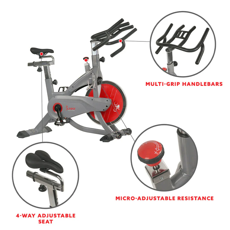 Sunny Health & Fitness AeroPro Indoor Cycling Bike - SF-B1711 - Image 8