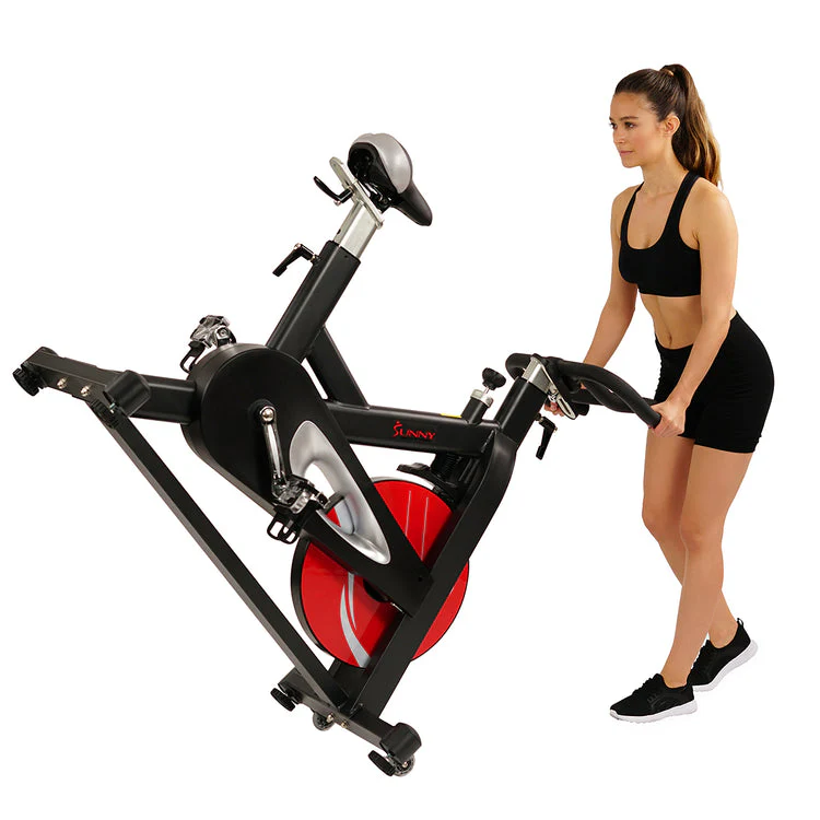 Sunny Health & Fitness Evolution Pro Magnetic Belt Drive Indoor Cycling Bike SF-B1714 - Image 3