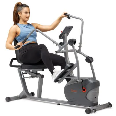 Sunny Health & Fitness Performance Interactive Series Recumbent Elliptical SF-RBE420035 - Image 6