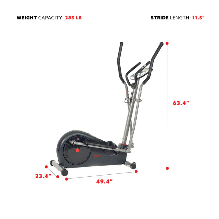 Sunny Health & Fitness Pre-Programmed Elliptical Trainer - SF-E320002 - Image 5