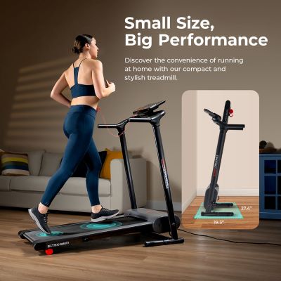 Sunny Health & Fitness SMART Easy Assembly Folding Treadmill - SF-T7610 SMART - Image 5