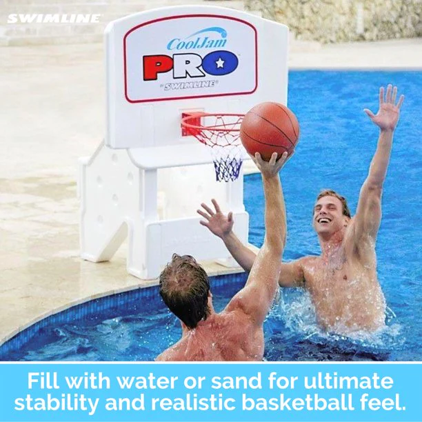 Swimline Cool Jam Pro Poolside Basketball - Image 3