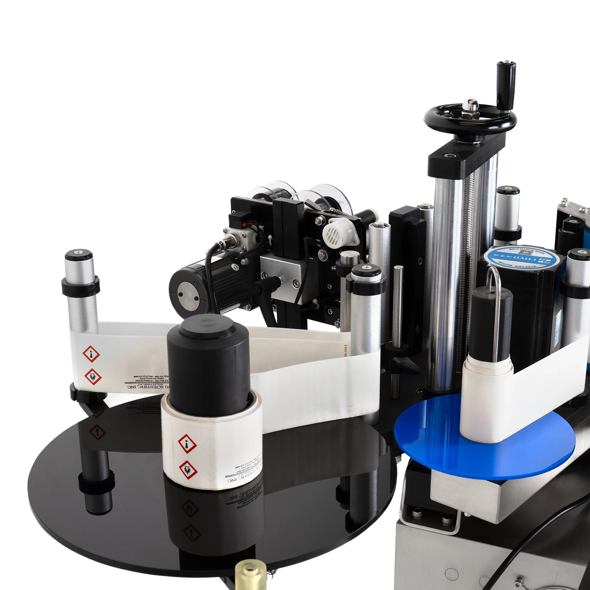 Table Top Automatic Label Applicator with Coder for Round Containers - Image 10