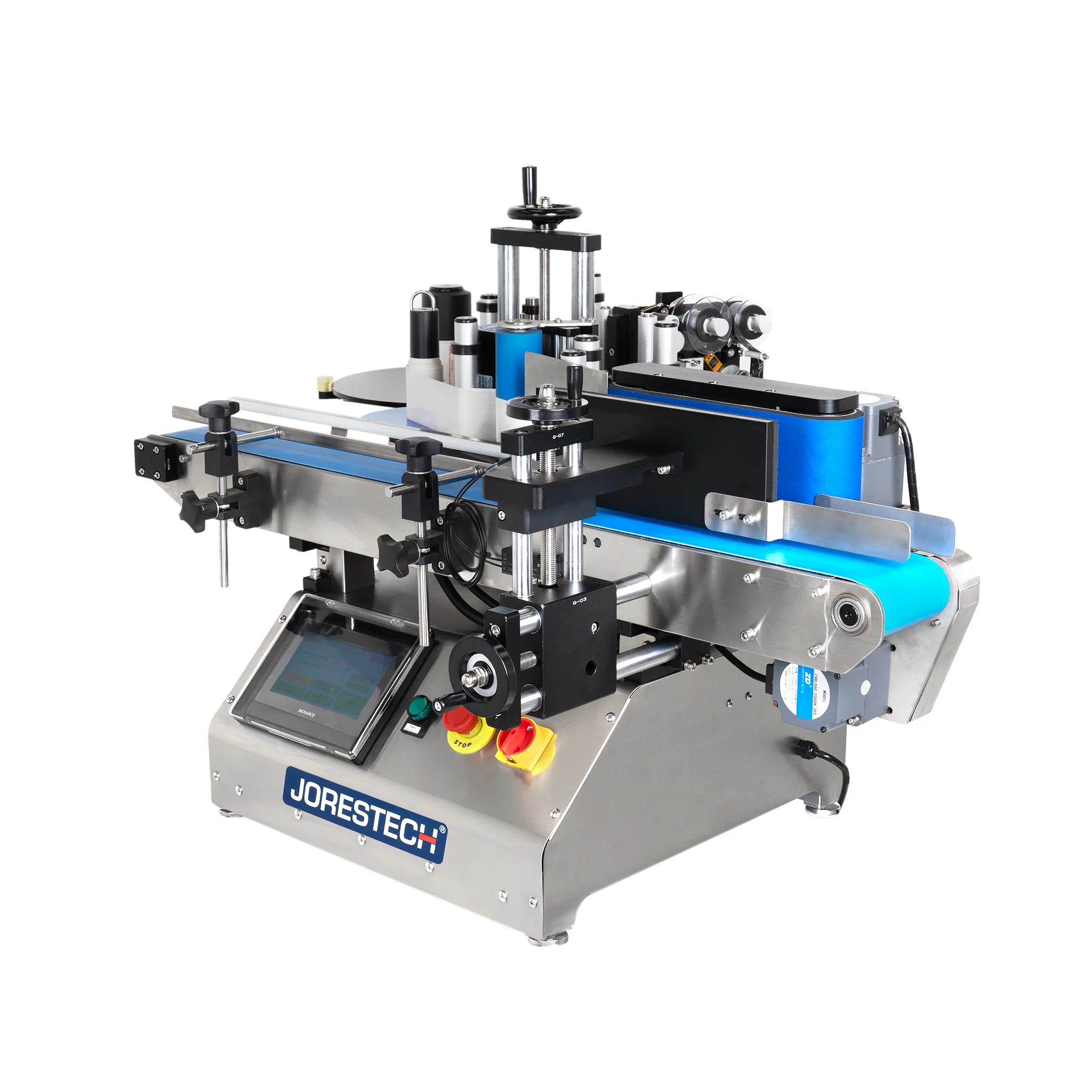 Table Top Automatic Label Applicator with Coder for Round Containers - Image 2