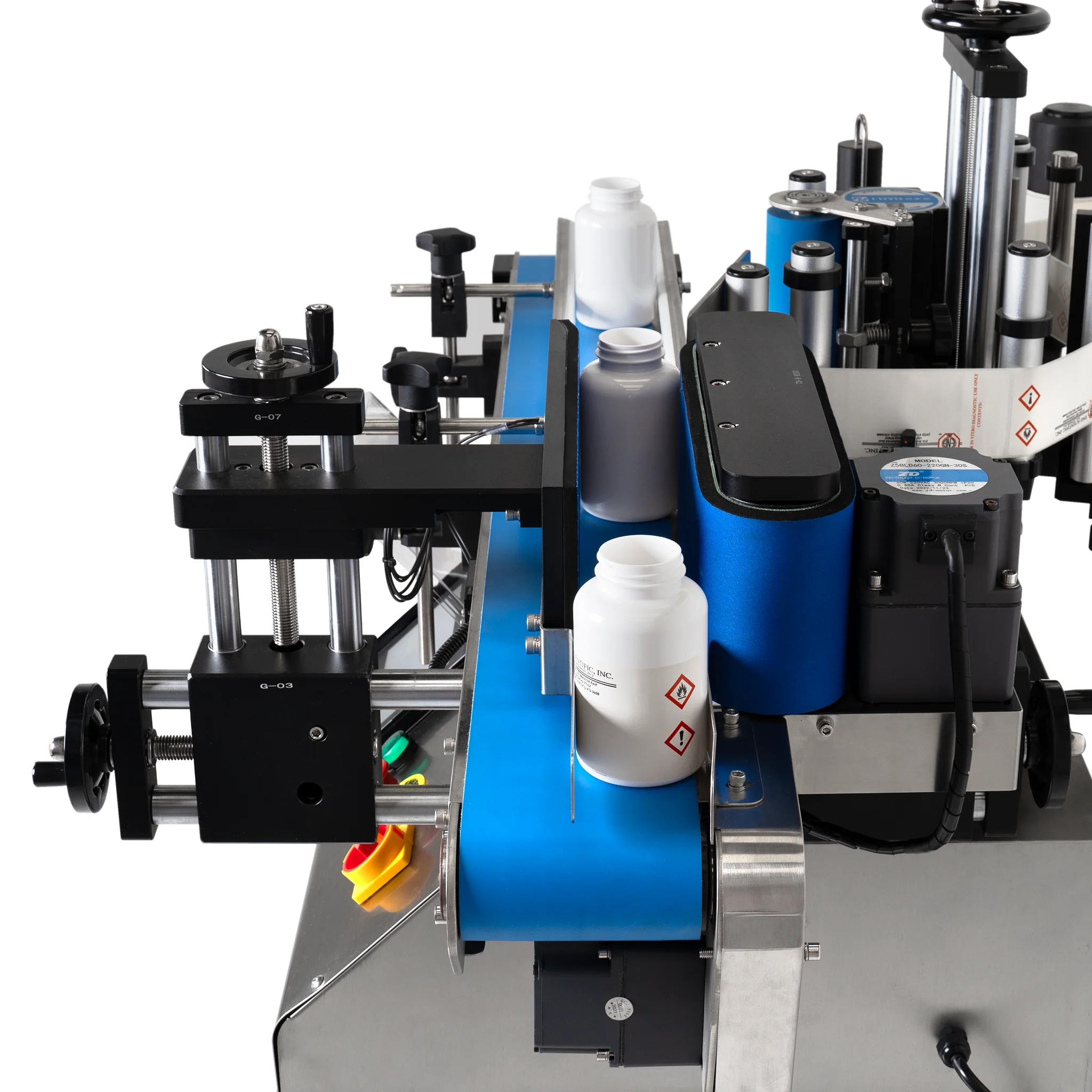Table Top Automatic Label Applicator with Coder for Round Containers - Image 5