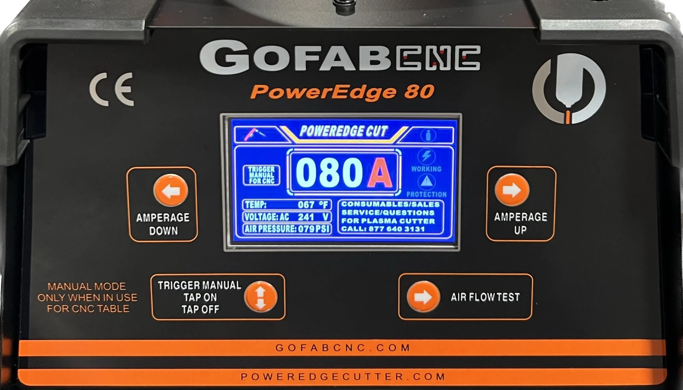 PowerEdge80 - blowback 220V GOFABCNC table ready 100% duty cycle @80Amps - Image 2