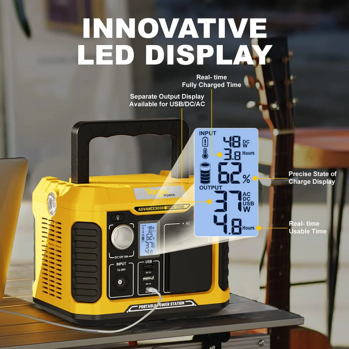 Togo POWER Portable Power Station Advance 300 - Image 7