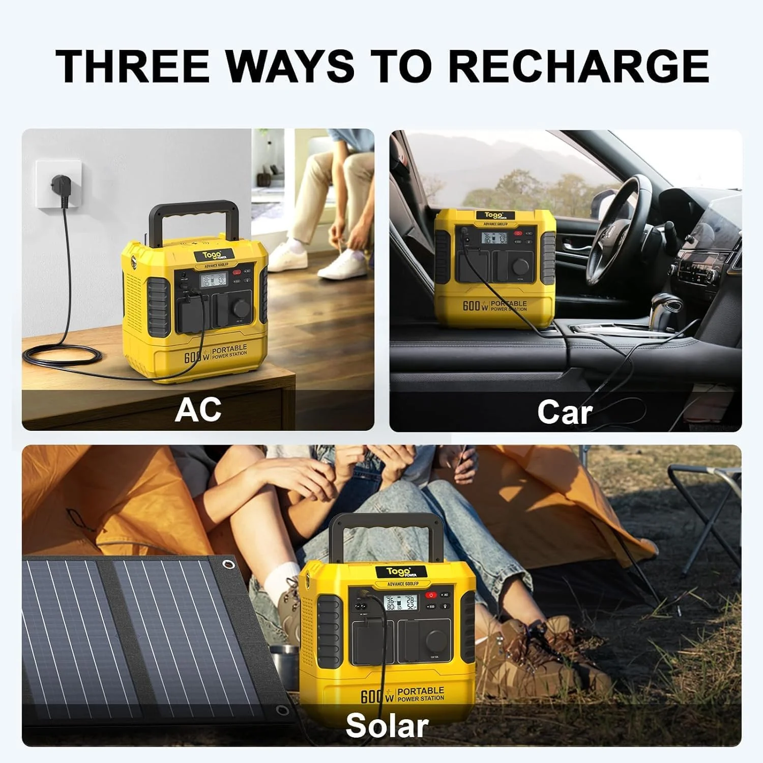 Togo POWER Portable Power Station Advance 600 LFP - Image 8