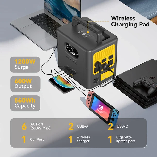 Togopower Portable Power Station Infinity 600 - Image 3