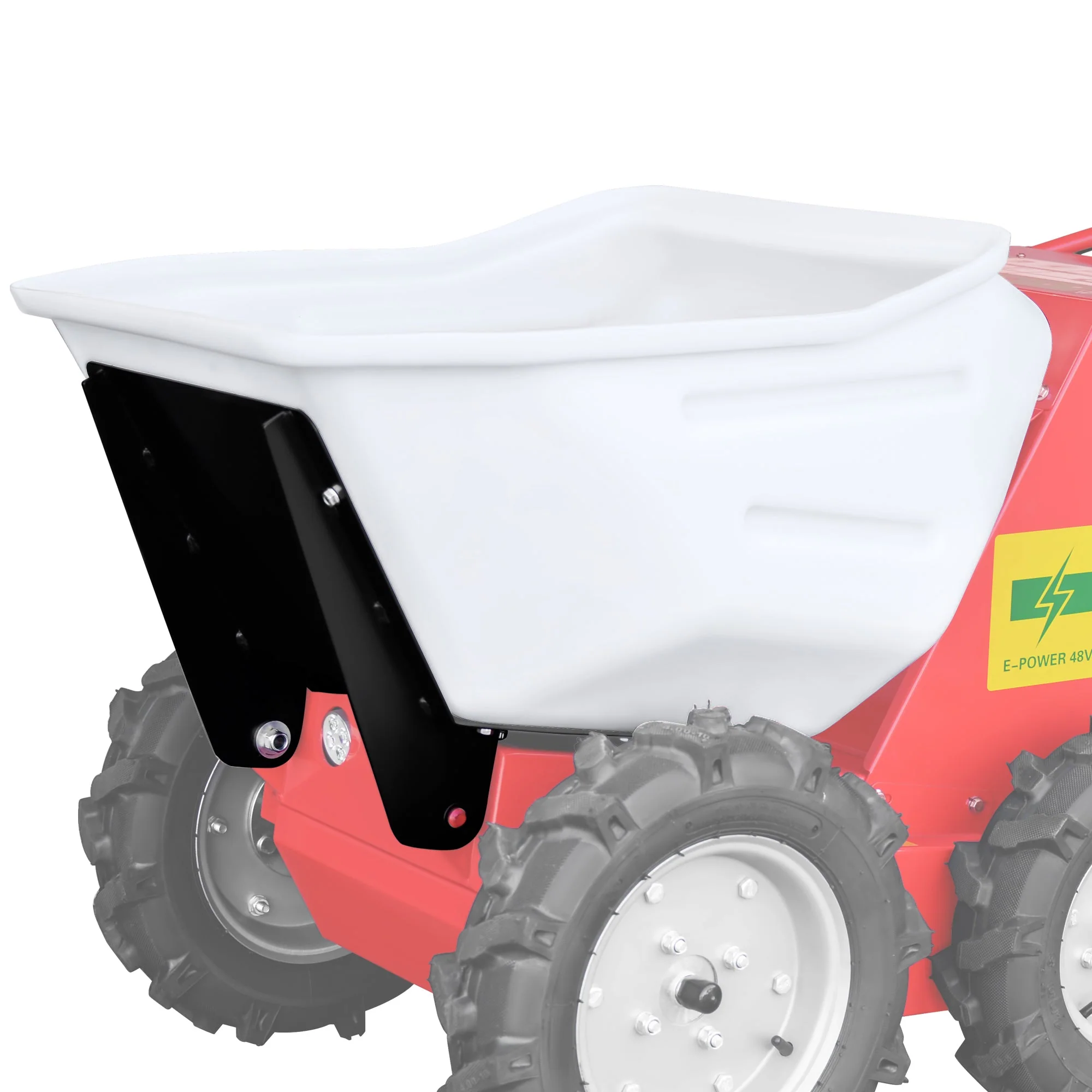 Tomahawk 6 ftÂł Concrete Bucket - Accessory for Tomahawk Power Buggy