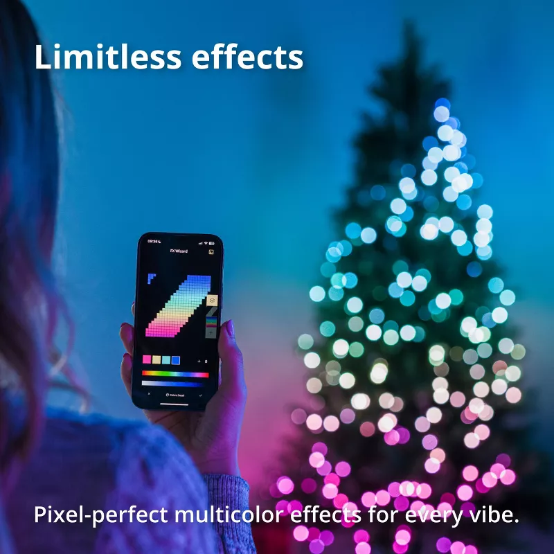 Twinkly 6Ft Prelit Regal Tree 435 RGB LED - Image 2