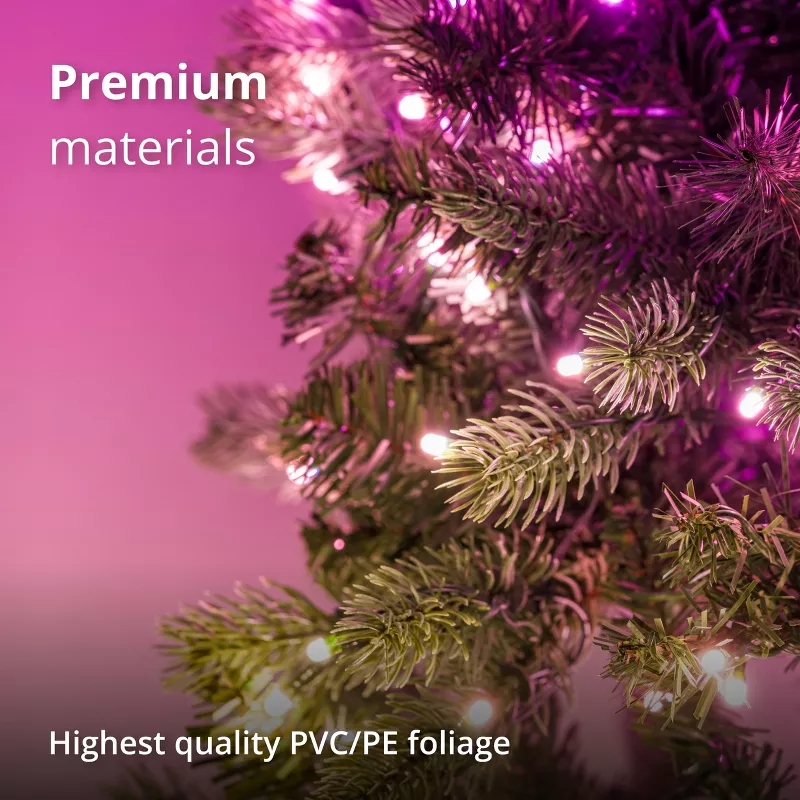 Twinkly 6Ft Prelit Regal Tree 435 RGB LED - Image 3