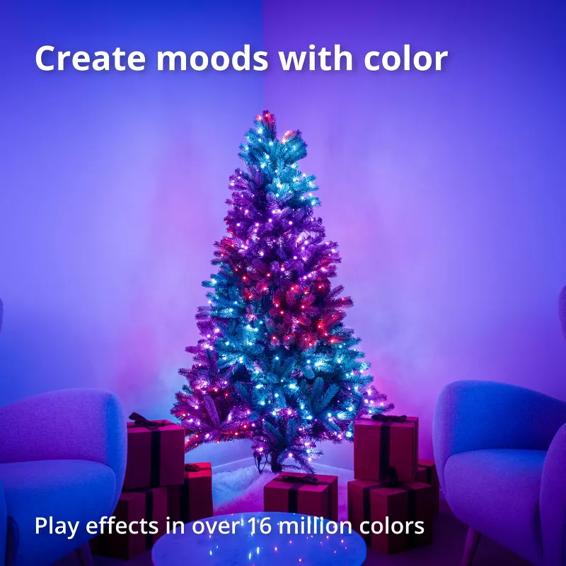 Twinkly 6Ft Prelit Regal Tree 435 RGB LED - Image 5