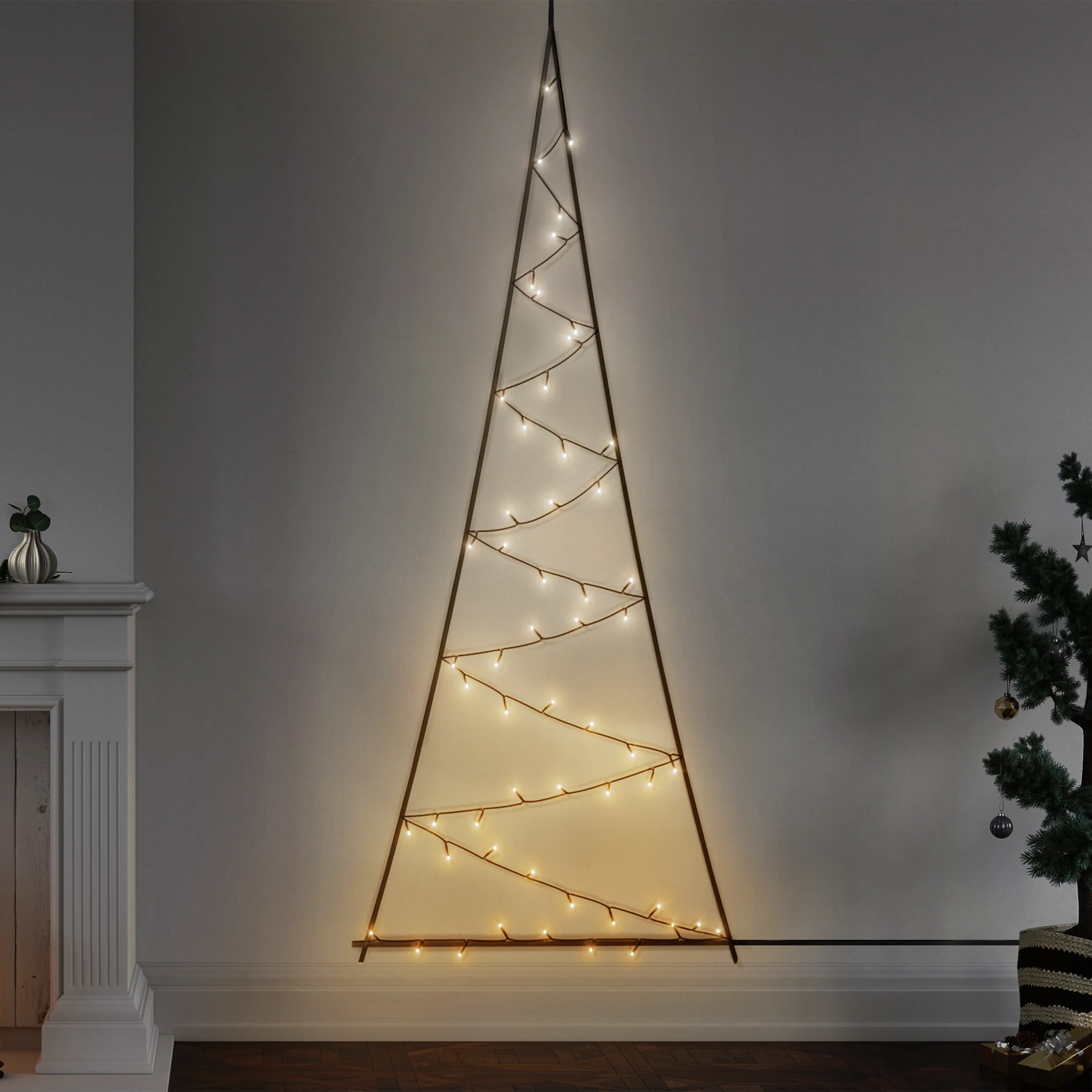 Twinkly Door Light Tree 5MM RGB W 70L - Image 5
