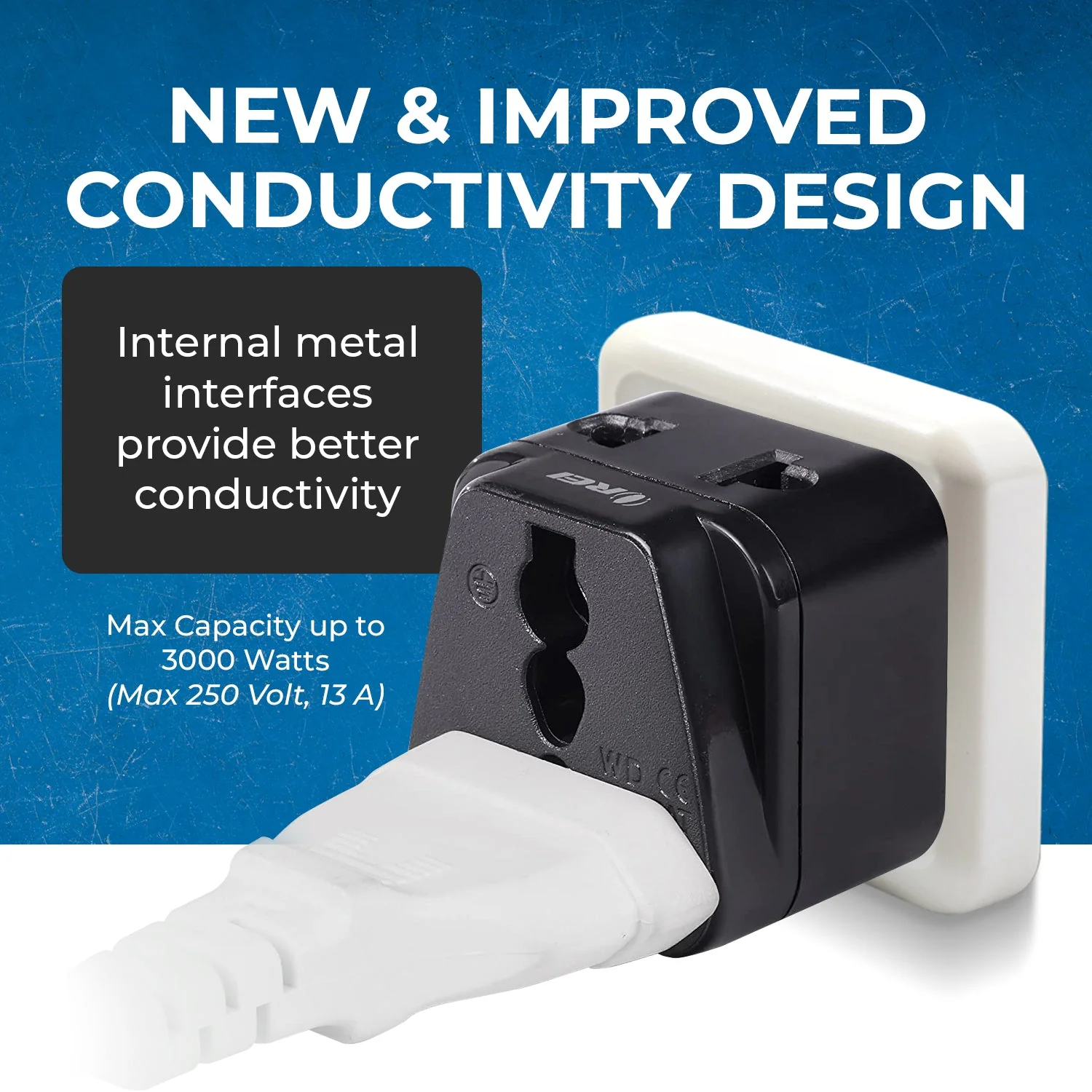 UK, Hong Kong Travel Adapter - 2 in 1 - Type G - Compact Design (DB-7) - Image 8