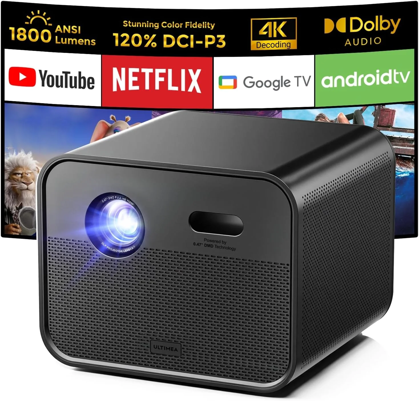 Ultimea Poseidon E100 DLP Projector