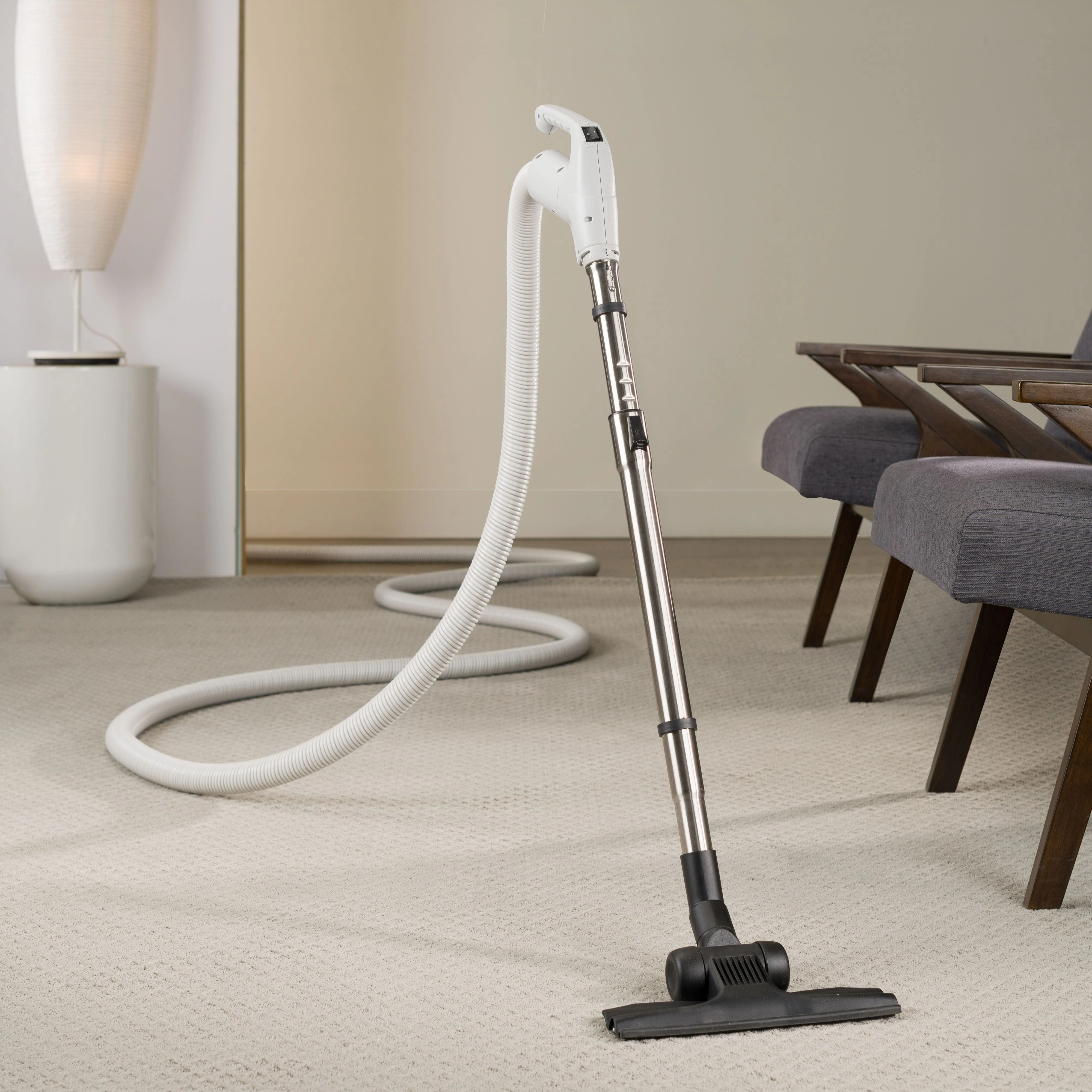 Universal Central Vacuum Hose Kit with Milti Surface Floor Tools by Prolux - Image 2
