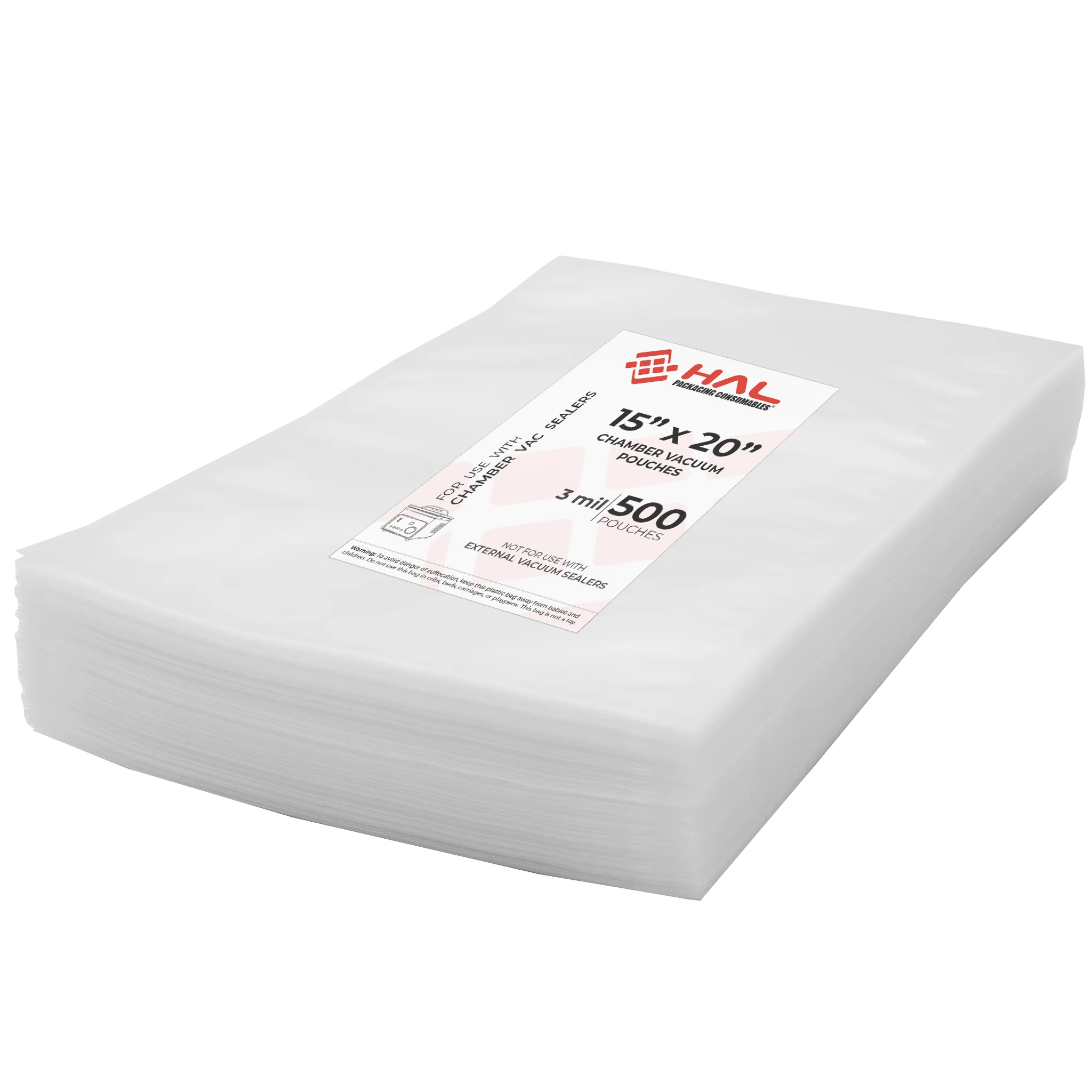 Vacuum Sealer Bags – 500 Units - 15x20 - Image 2