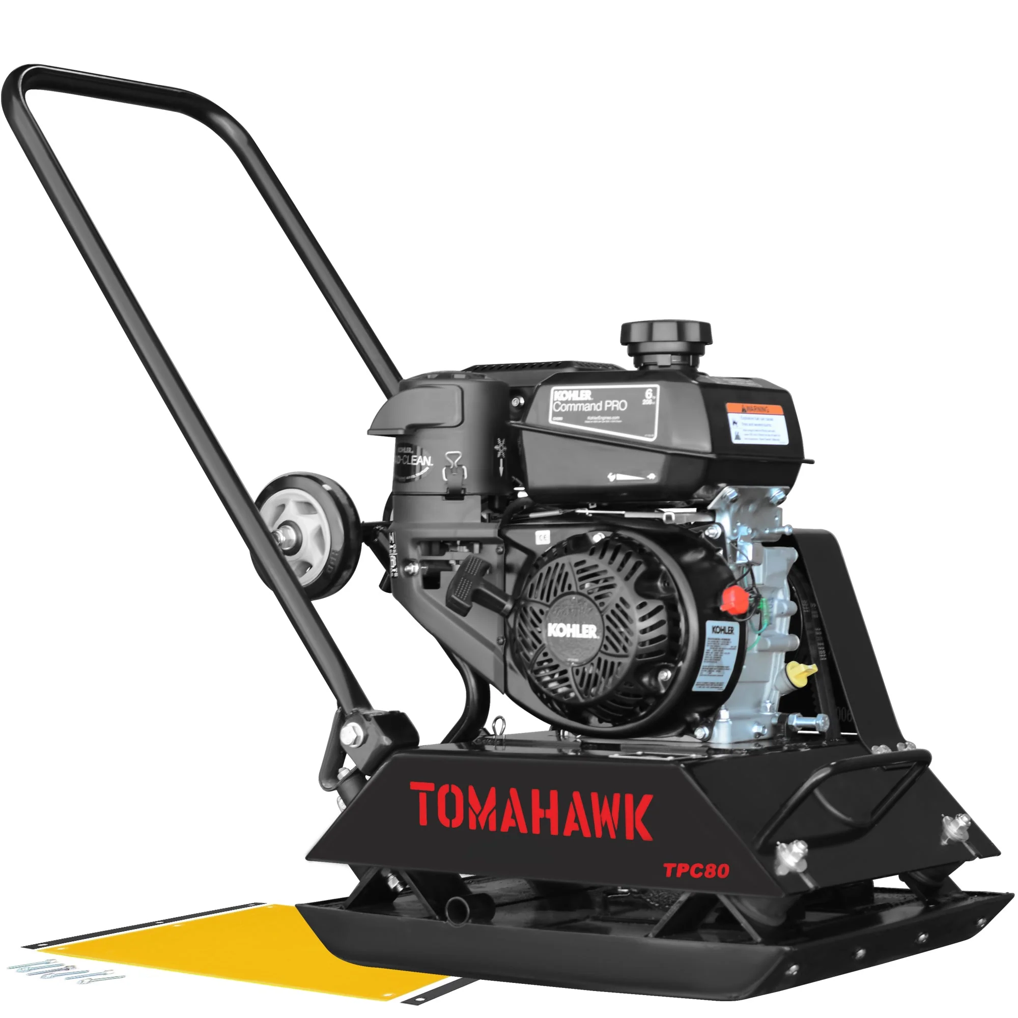 Vibratory Plate Compactor Tamper with Kohler Engine for Dirt Gravel Soil Compaction - Image 11