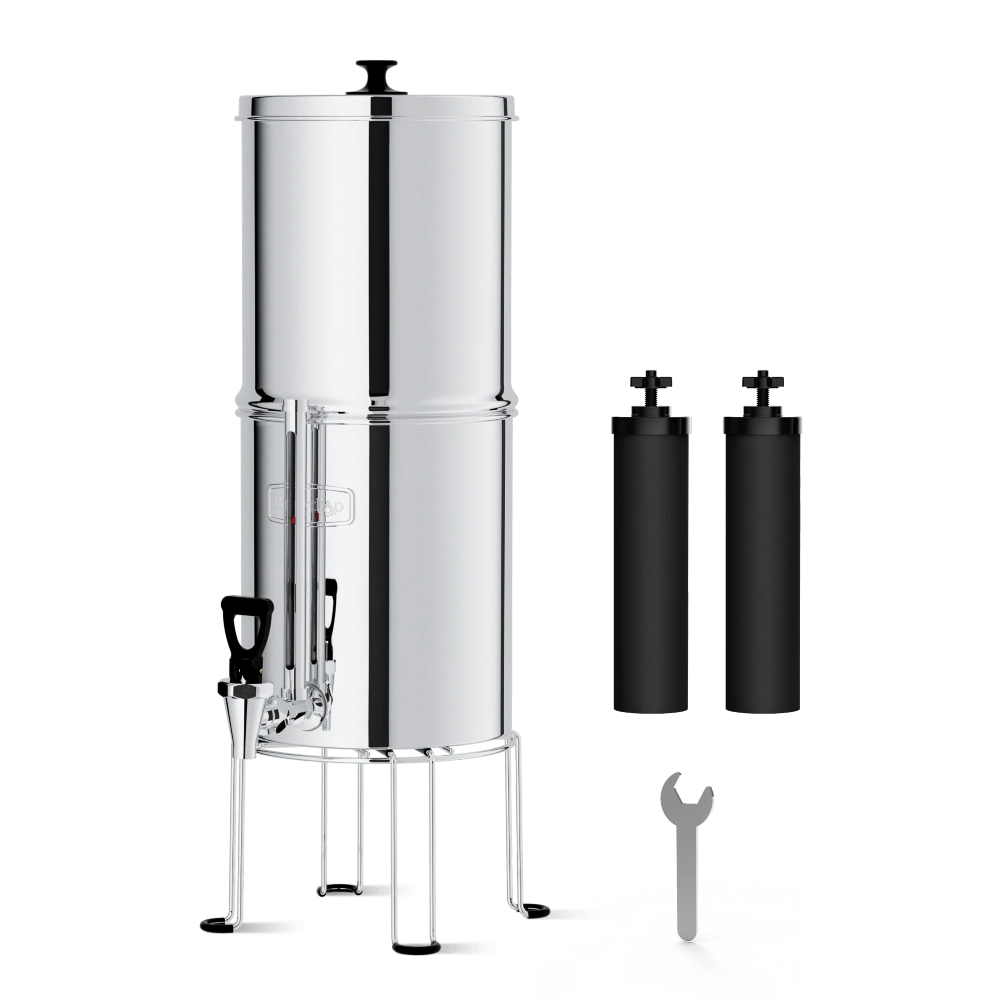 Waterdrop - 2.25-gallon King Tank Gravity Water Filter System, With Stand