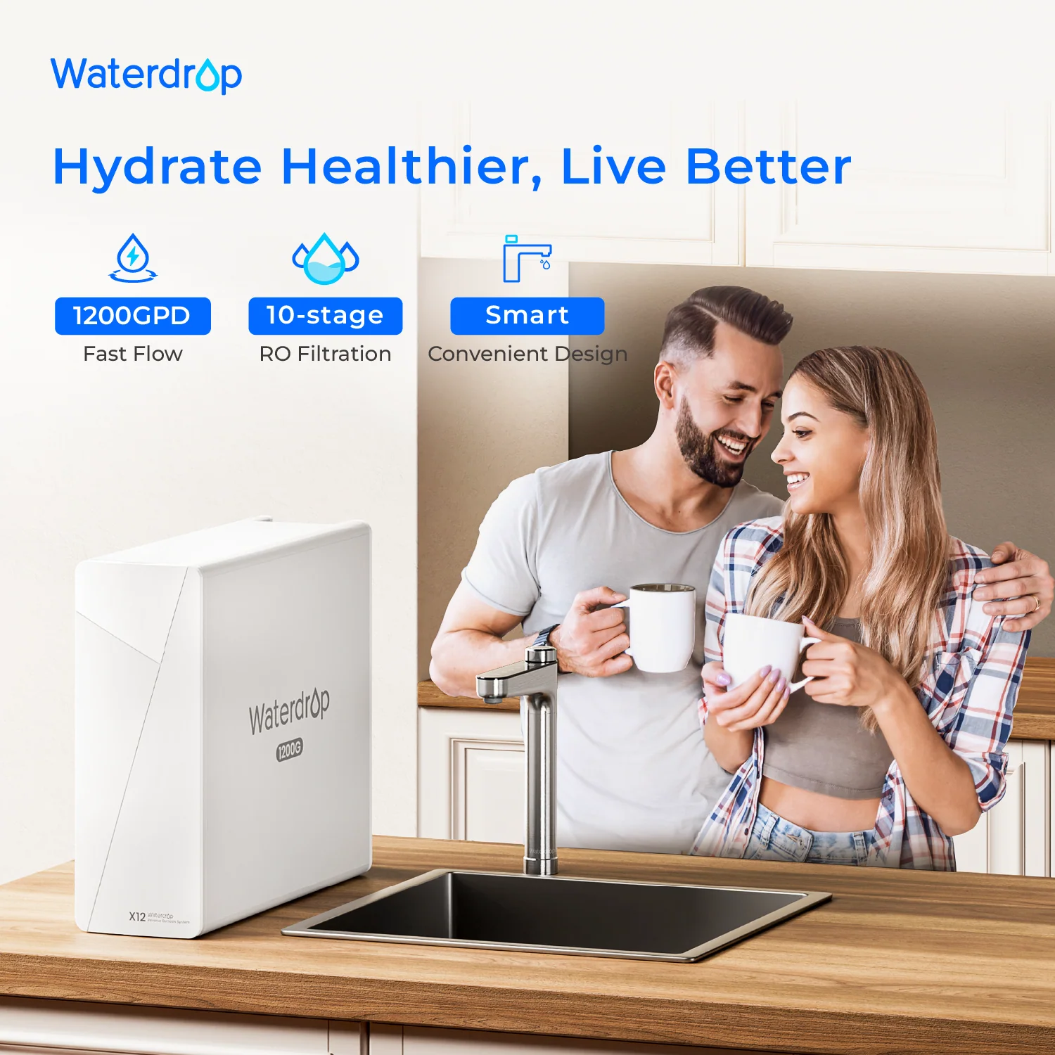 Waterdrop - X12-Basic Reverse Osmosis System - Image 2
