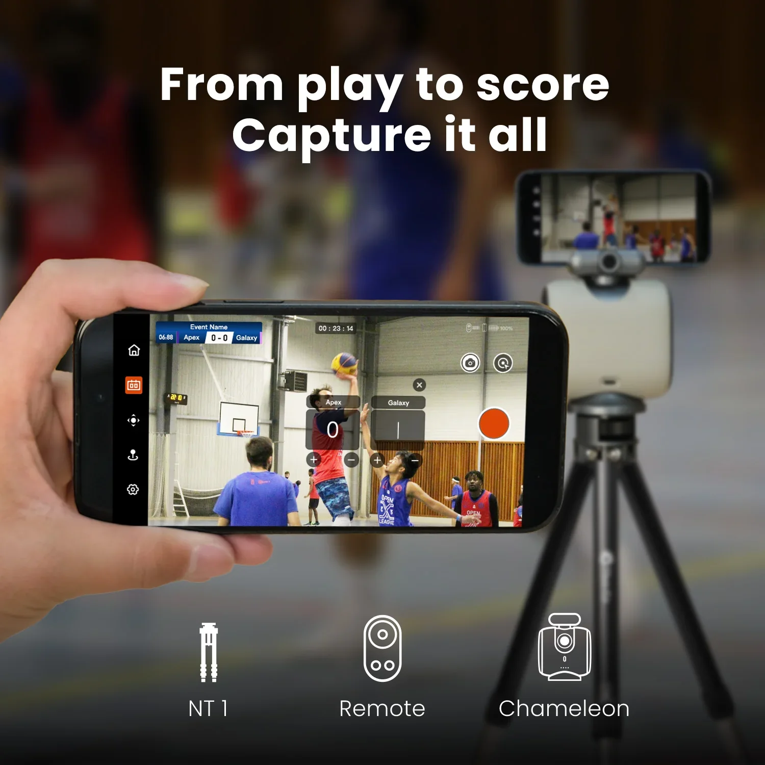 XbotGo Chameleon Smartphone-based Auto-Tracking AI Camera - Image 9